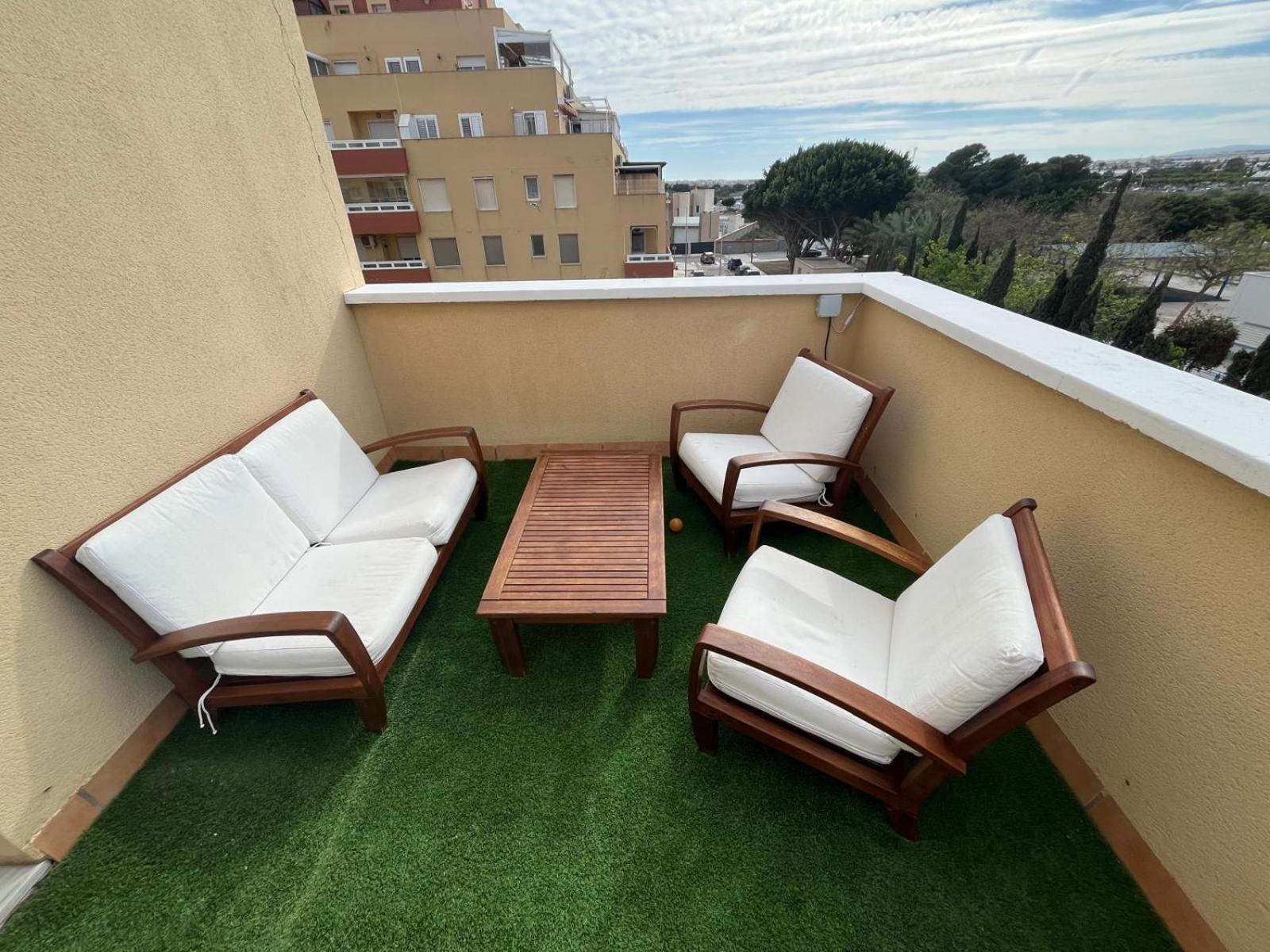 Apartament Aguadulce Sol Y Playa- A/C Roquetas de Mar Zewnętrze zdjęcie